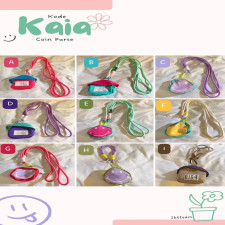 (SIAP KIRIM) KAIA COIN PURSE (( DOMPET KOIN )) TALI PANJANG KODE E
