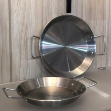 (SIAP KIRIM) PLATER SILVER BISA JUGA JADI TRAY 28CM