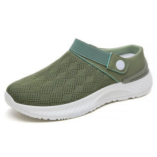 (SIAP KIRIM) SLIP ON TALI WANITA GREEN SZ 38