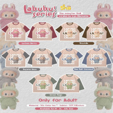 (SIAP KIRIM) KAOS LABUBU LAGI VIRAL lychee berry XXL 1