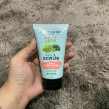(SIAP KIRIM) FACE SRUB HERBORIST NATURE APPLE BROCOLI EXP JULI 2026