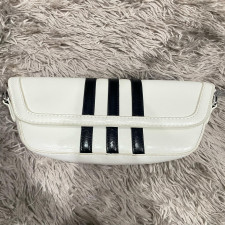 (SIAP KIRIM) Tas Selempang white and black 