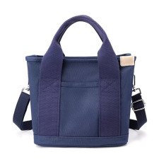 (SIAP KIRIM) Bag Wanita Canvas Import NAVY