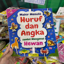 (SIAP KIRIM) MAHIR MENULIS HURUF DAN ANGKA