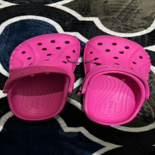 (SIAP KIRIM) CROCS  Pink (J1)