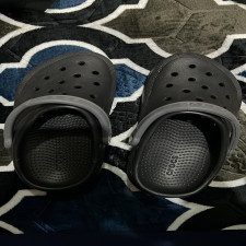 (SIAP KIRIM) CROCS Black (J5)