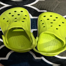 (SIAP KIRIM) CROCS Ijo stabilo (M7)