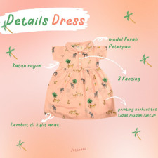(SIAP KIRIM) DRESS SAFARI SIZE XL