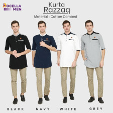(SIAP KIRIM)  Kurta Razzaq BLACK L-XL