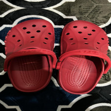 (SIAP KIRIM) CROCS Red (M10)